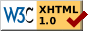 Valid XHTML 1.0 (https://www.w3.org/Icons/valid-xhtml10)